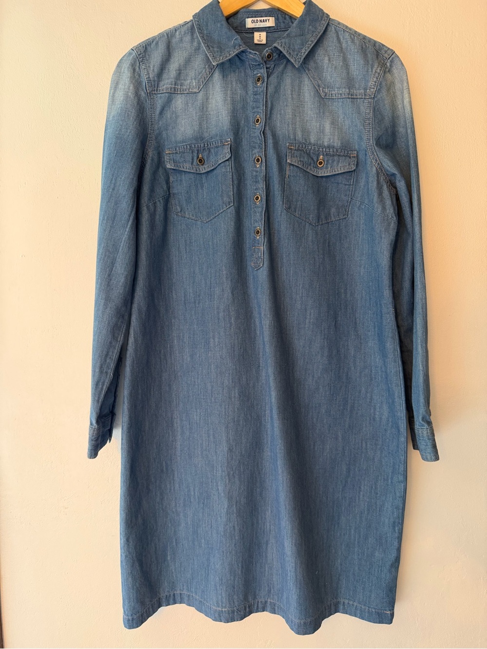 Old Navy Women’s Light Blue Denim Dress